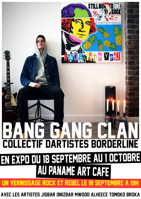 Affiche Jisbar & The Bang Gang Clan @Paname Cafe
